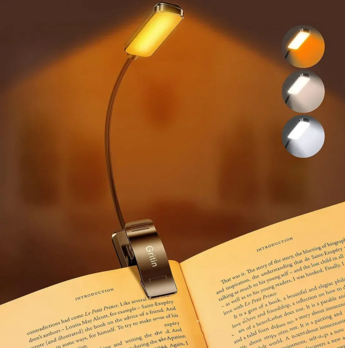 Sleek USB Rechargeable Reading Light