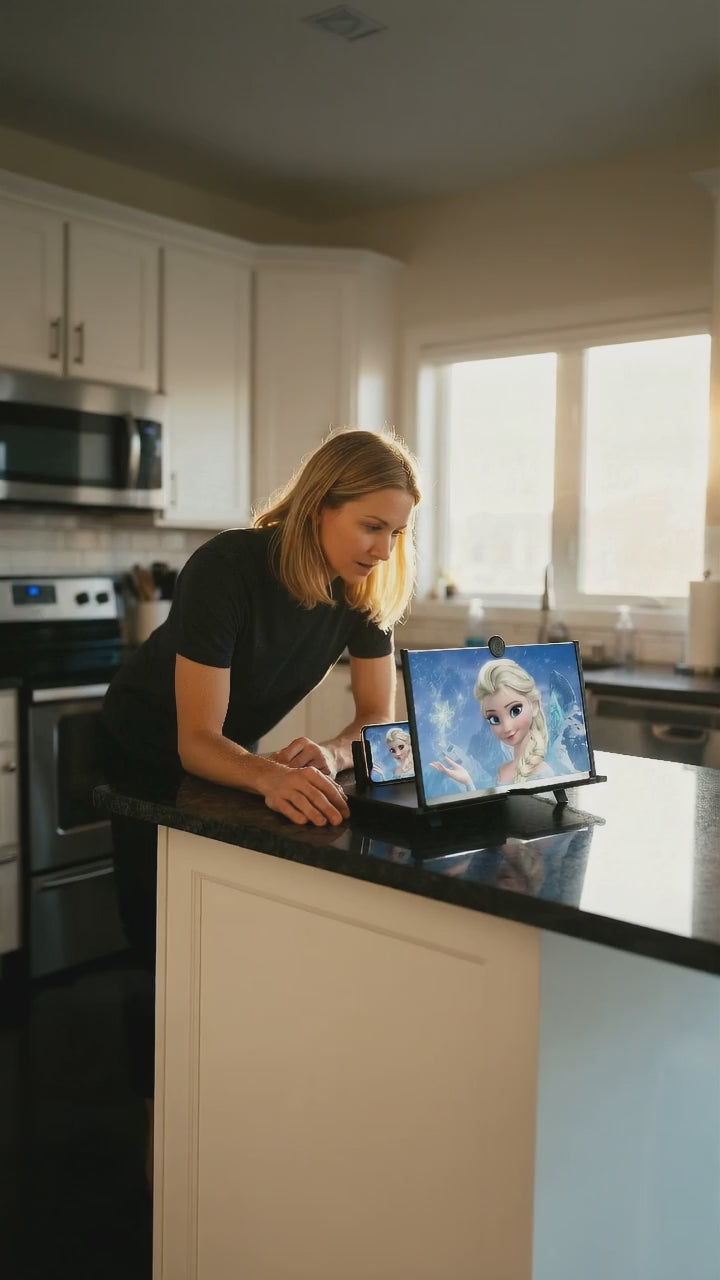 14" Smartphone Screen Enlarger HD - Anti-Blue Light Amplifier